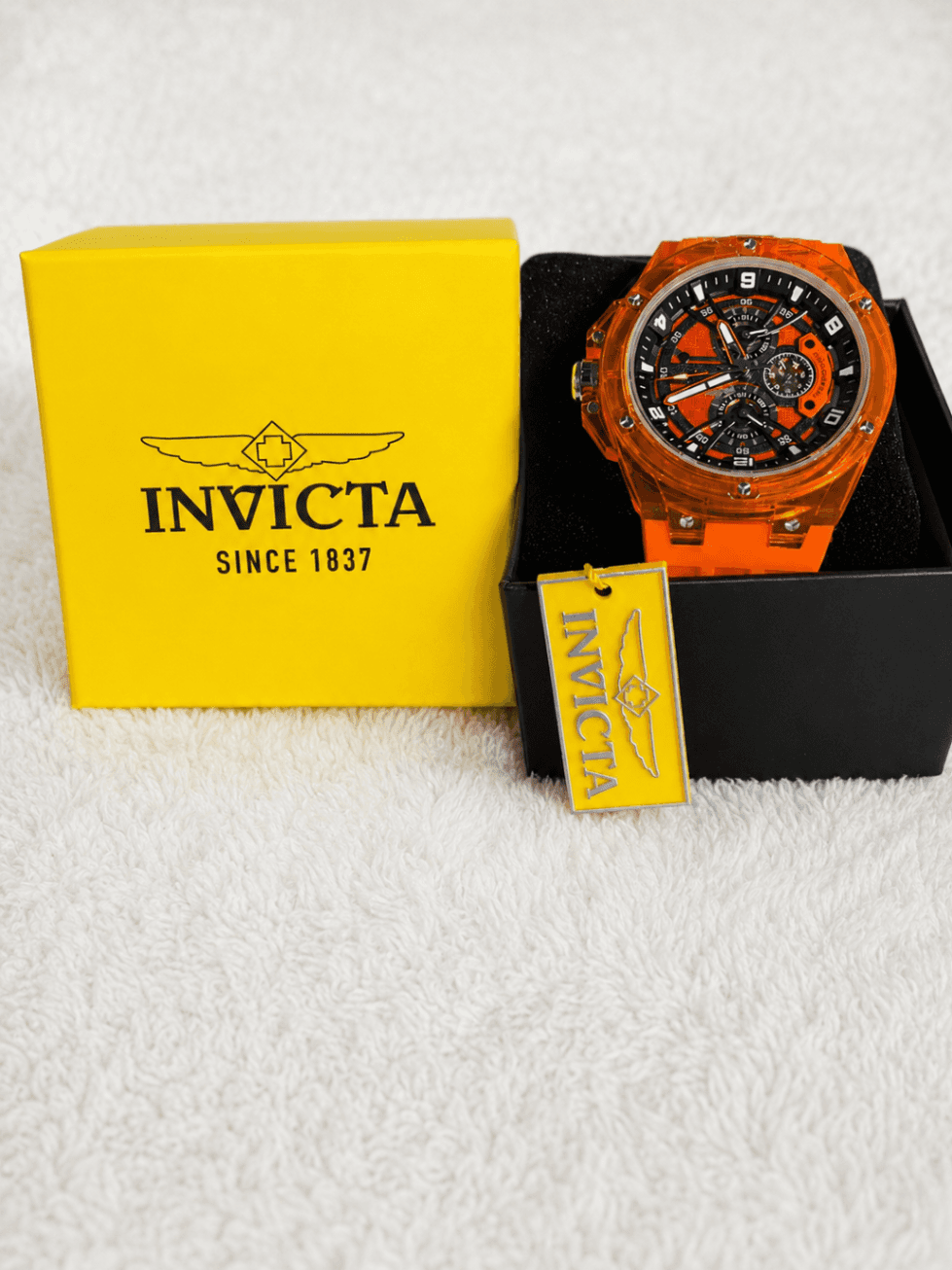 Reloj Deportivo para Hombre Invicta Racing 48799 - Naranja